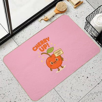 Cherry Up  Absorbent Bath Mat