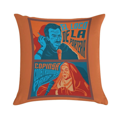 Aquí No Hay Quien Viva Soft Decorative Cover Throw Pillow