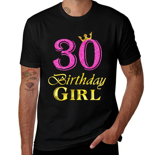 30th Birthday Girl Princess 30 Years Old 30th Gift  Stretchy T-Shirt