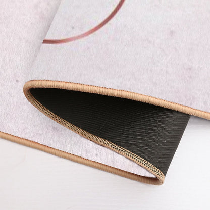 Rose Gold Flower of Life  Slip-Resistant Bath Mat