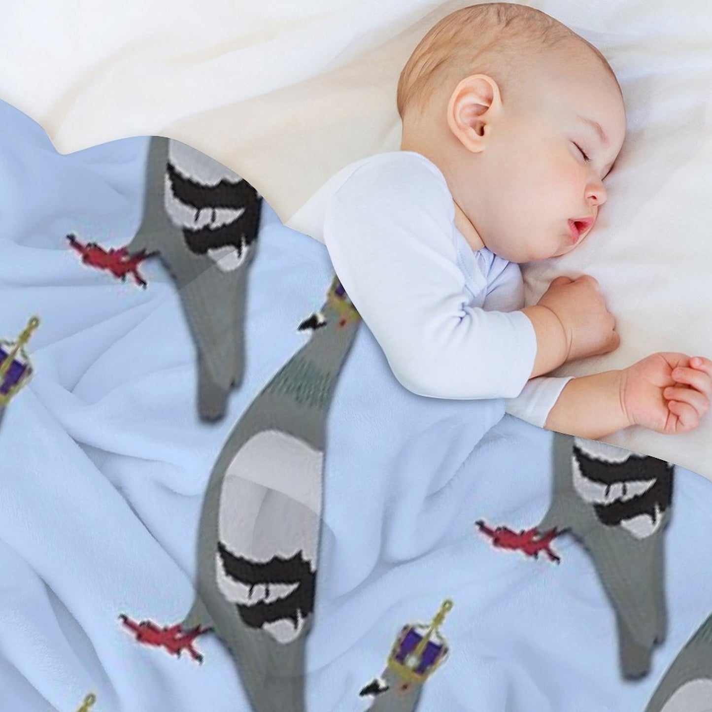 Queen Pigeon Shrink-resistant Throw Blanket