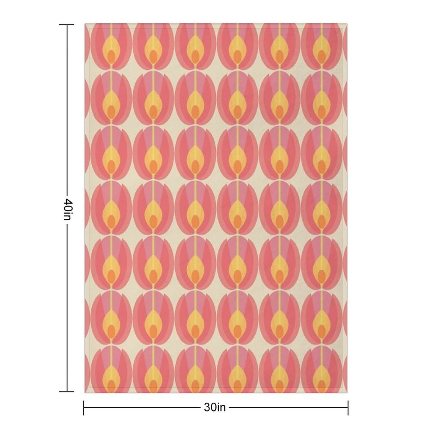Budding Bloom Gift-ready Throw Blanket