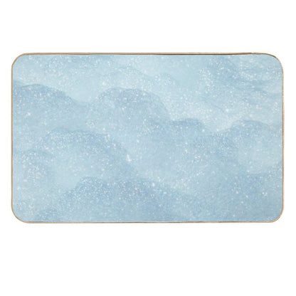 Comfy Snowstorm  Eco-Friendly Bath Mat