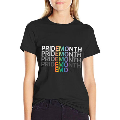 Pride Month Emo LGBT Gay Transgender Rainbow  Odor-resistant T-Shirt