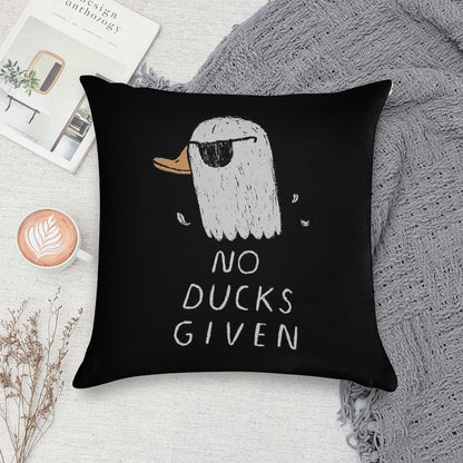 No Ducks Given Soft Bedroom Essential Throw Pillow