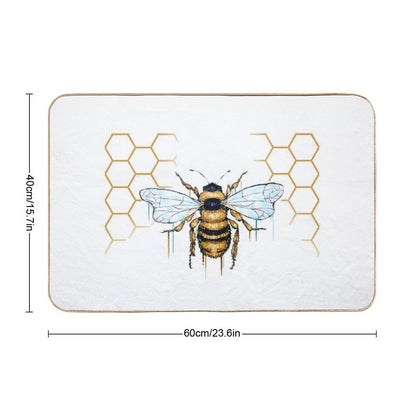 Bumble Bee  Repositionable Bath Mat