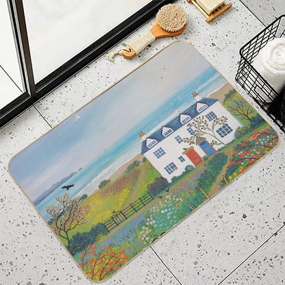 Beach View Cottages  Rapid-Drying Bath Mat