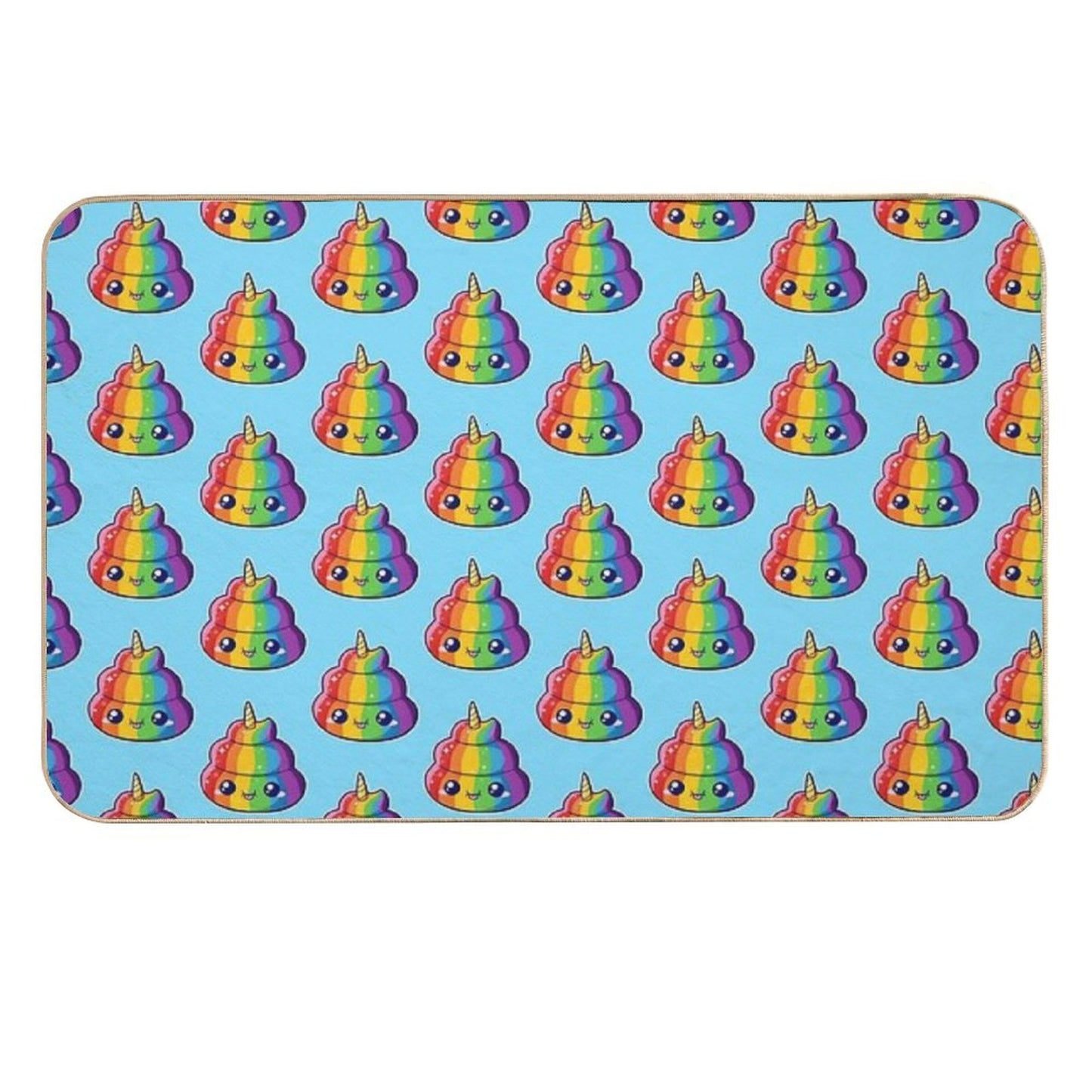 Unicorn Poop  Versatile Bath Mat