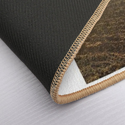 Sunrise over The Swabian Alb  Slip-Resistant Bath Mat