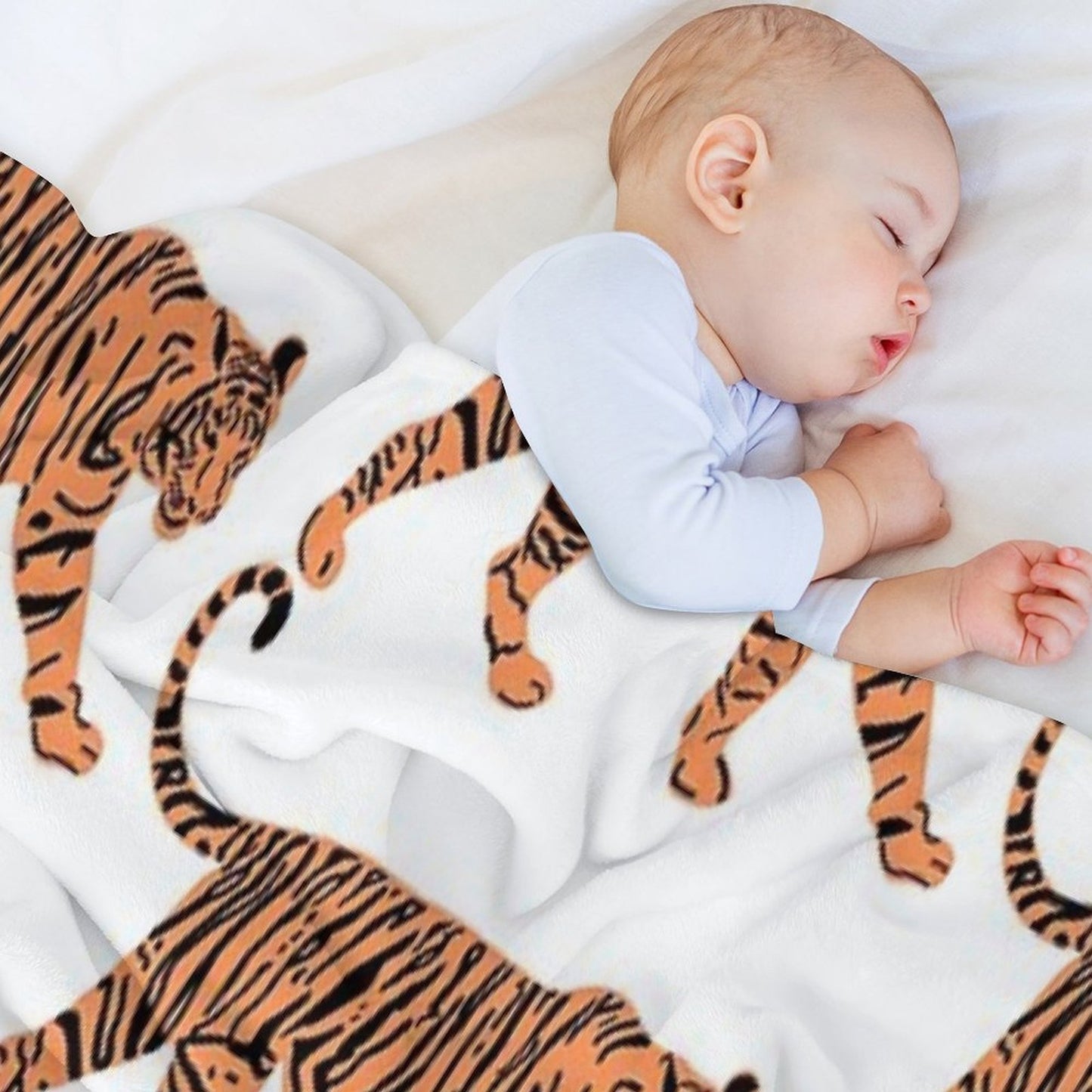 Tiger Travel-friendly Throw Blanket