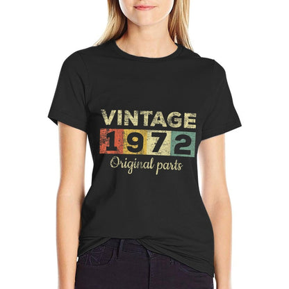 50 Year Old Gifts Vintage 1972 Limited Edition 50th Birthday  Breathable T-Shirt