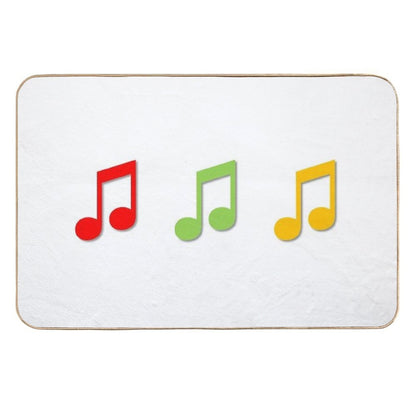 Three Notes  Stain-Proof Bath Mat