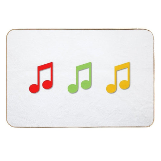 Three Notes  Stain-Proof Bath Mat