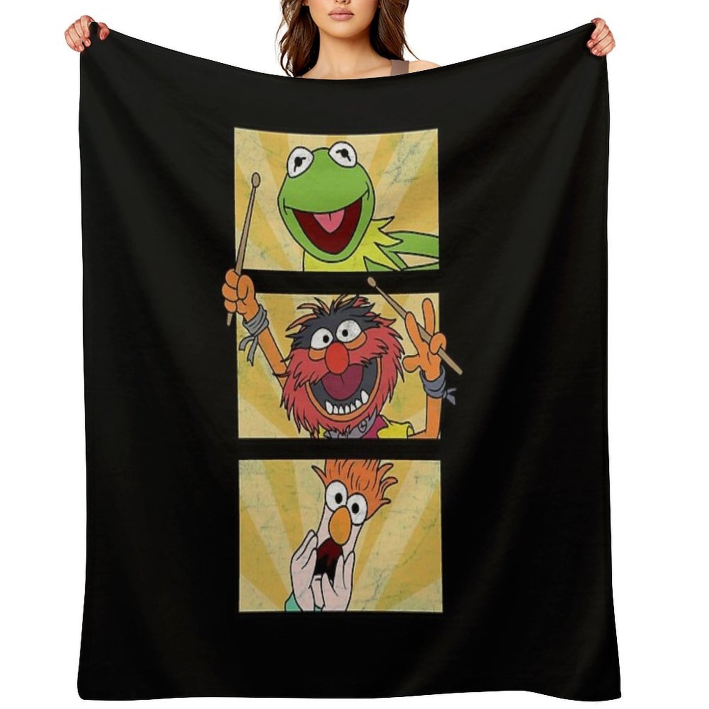 The Muppet Show Shrink-resistant Throw Blanket