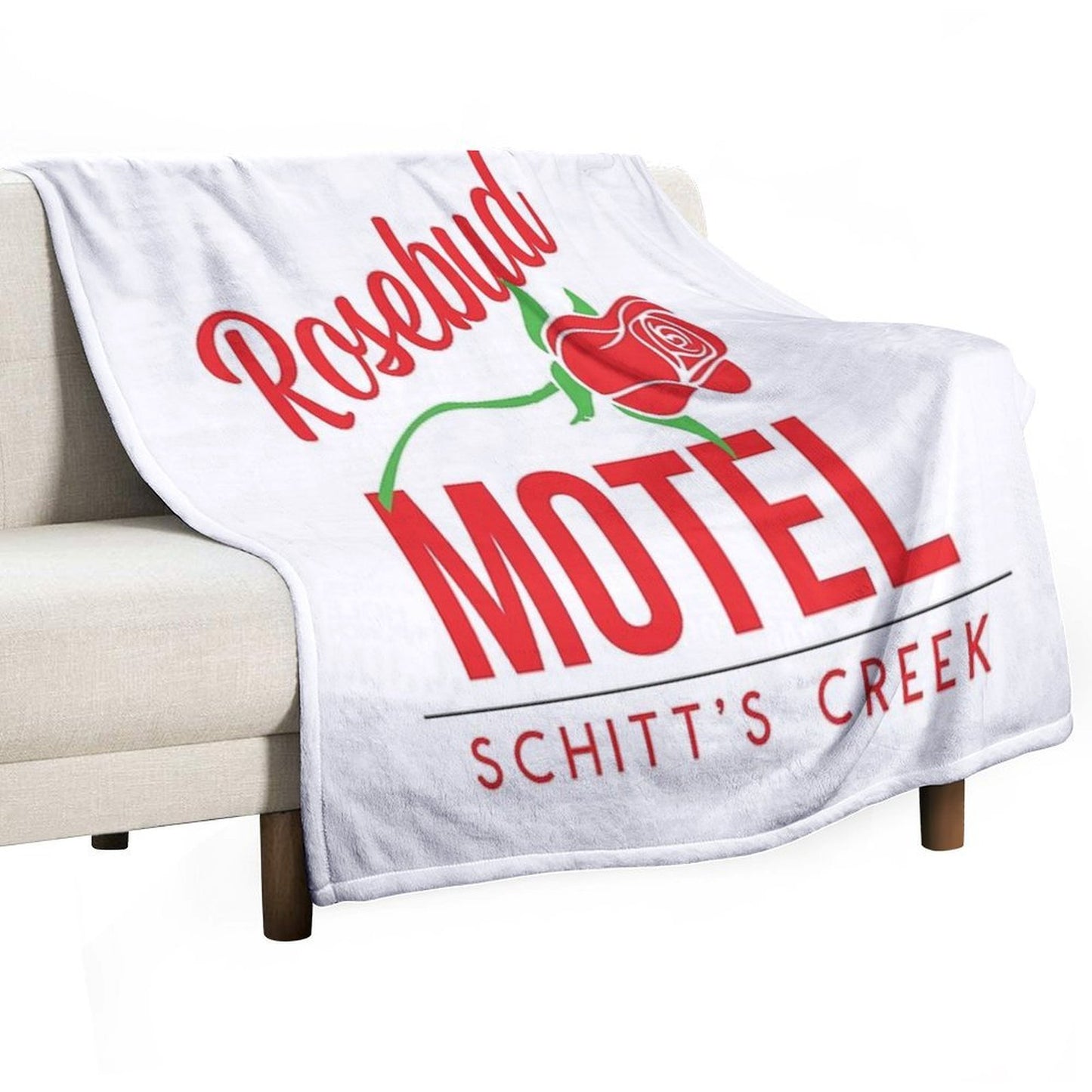 Rosebud Motel Travel-friendly Throw Blanket