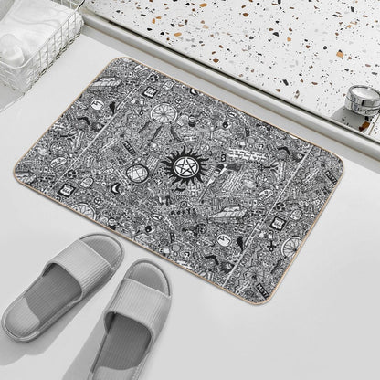 Supernatural  Long-Lasting Bath Mat