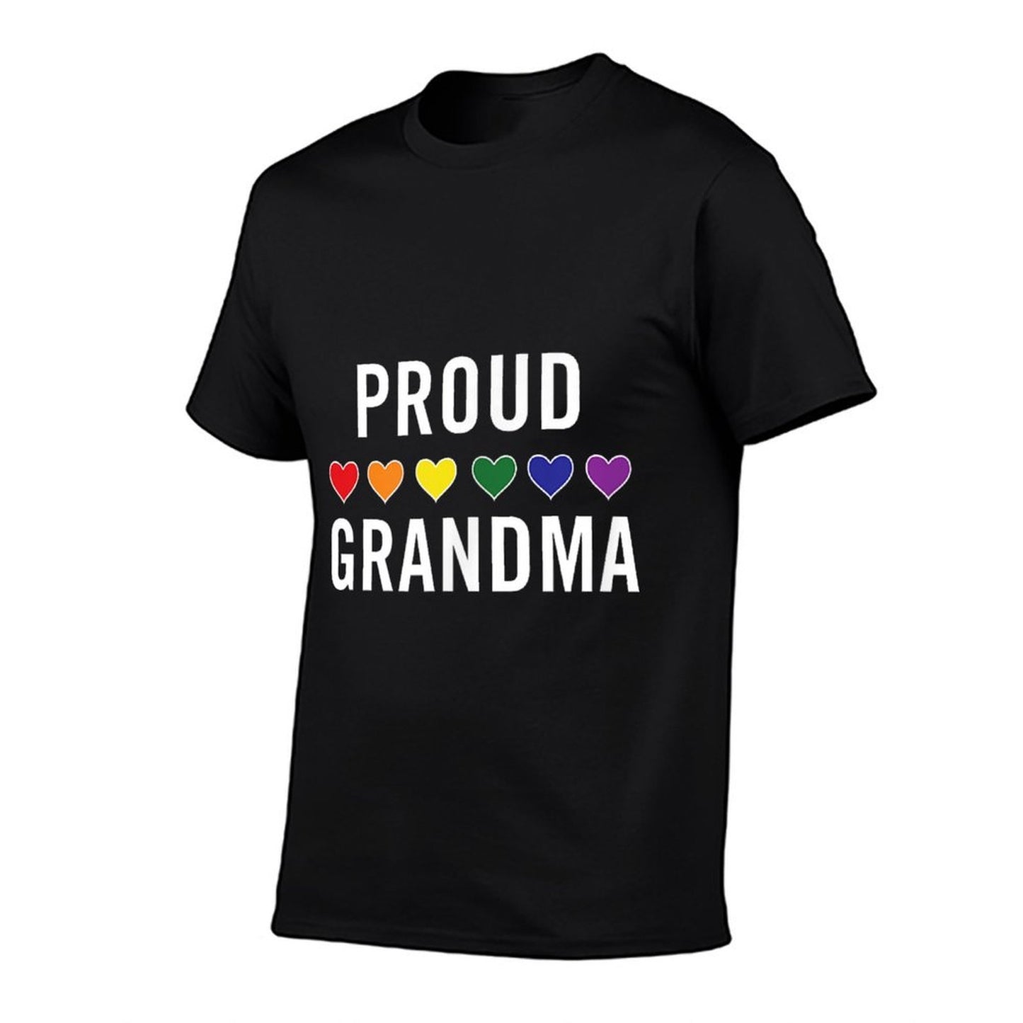 Proud Grandma LGBTQ Gay Pride Rainbow Grandparent  Affordable Price T-Shirt