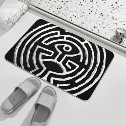 Westworld Maze  Easy Maintenance Bath Mat