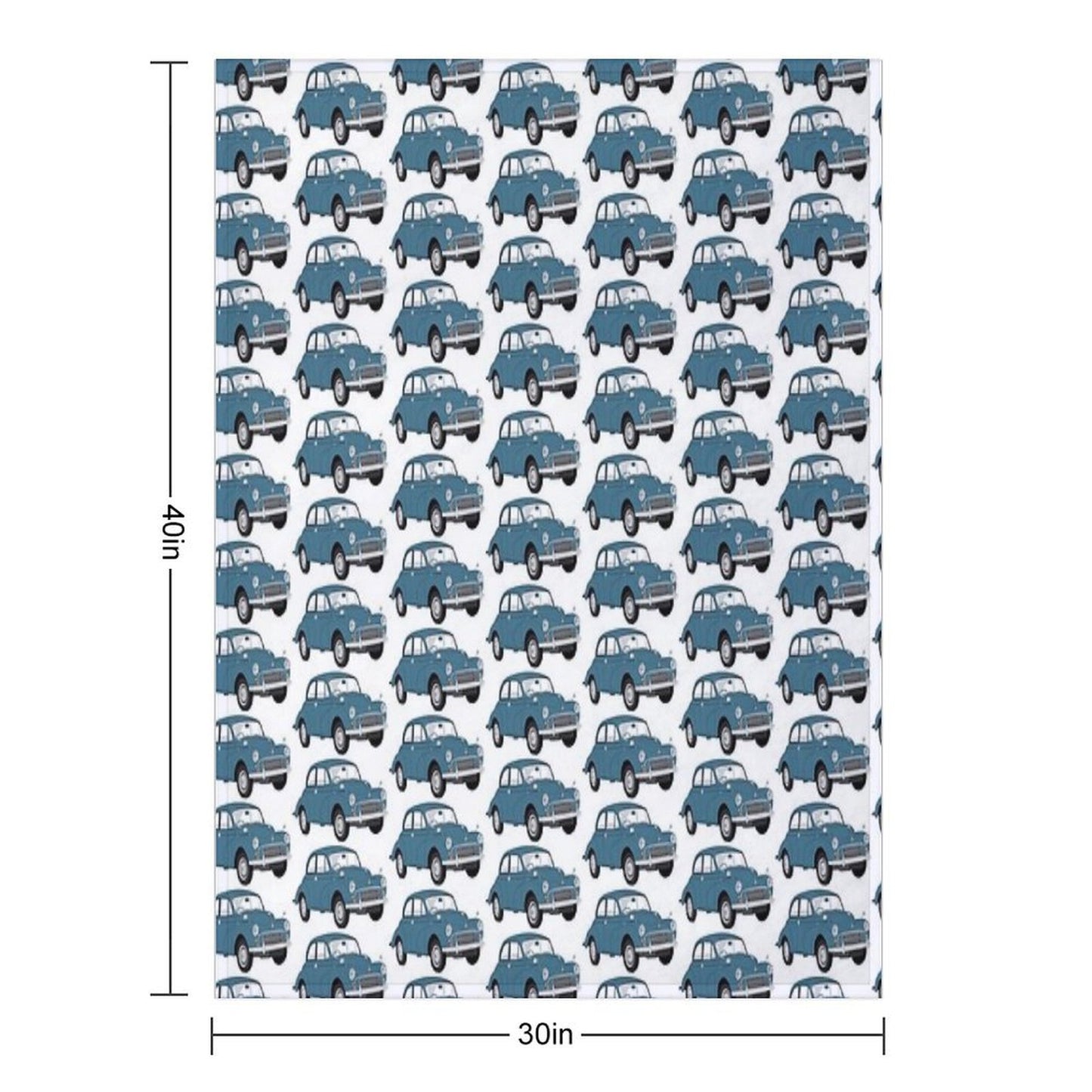 Morris Minor All-season Throw Blanket