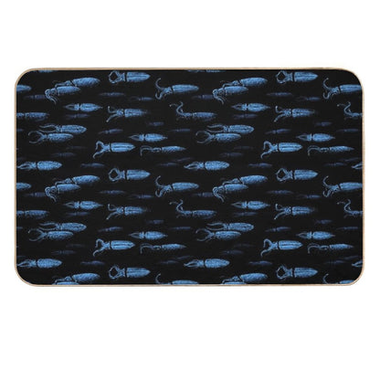 Firefly Squid Hotaruika Bioluminescent  Stain-Proof Bath Mat