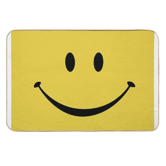 Smiley Face  Odorless Bath Mat