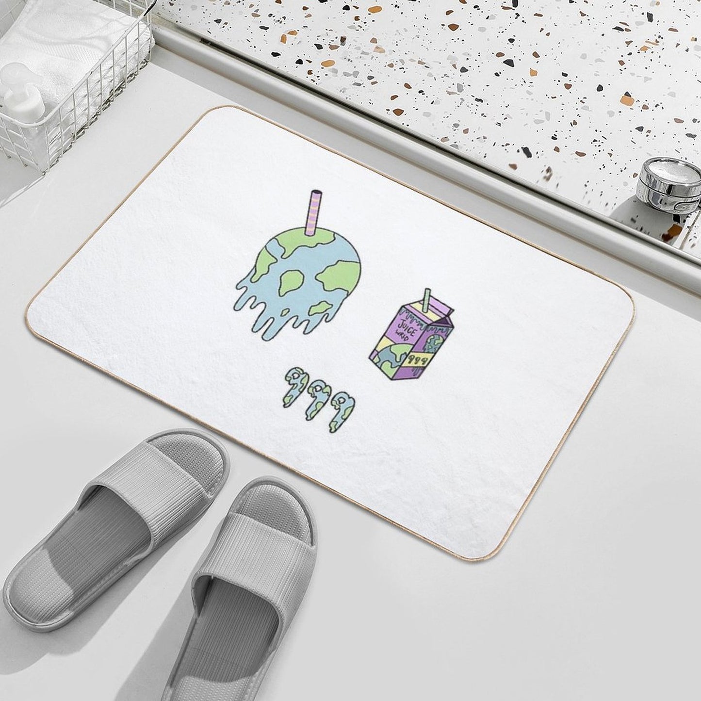 World Juice 999  Odorless Bath Mat