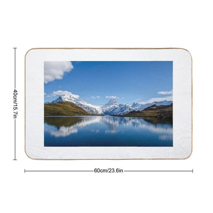 Bachalpsee Lake  Dirt-Trapping Bath Mat