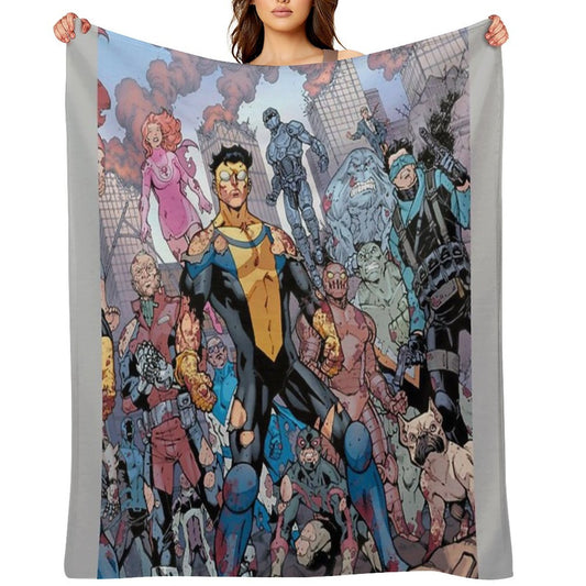 Invincible Shrink-resistant Throw Blanket