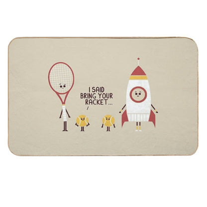 Classic Misunderstanding  Odorless Bath Mat