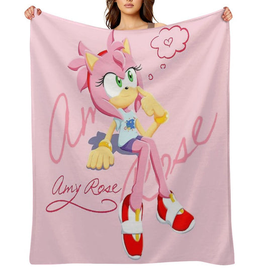 Amy Rose Wrinkle-free Throw Blanket