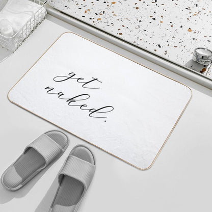 Get Naked - Script  Easy Maintenance Bath Mat