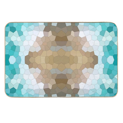 Sea Inspired Texture  Absorbent Bath Mat