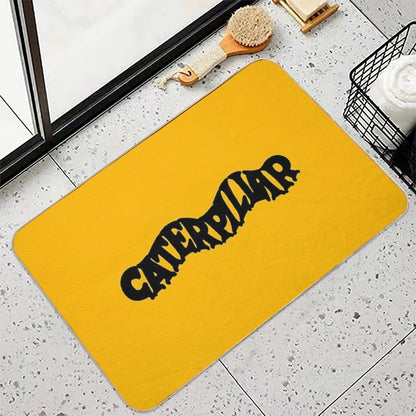 Caterpillar - Old Fashion - Black  Non-Slip Bath Mat