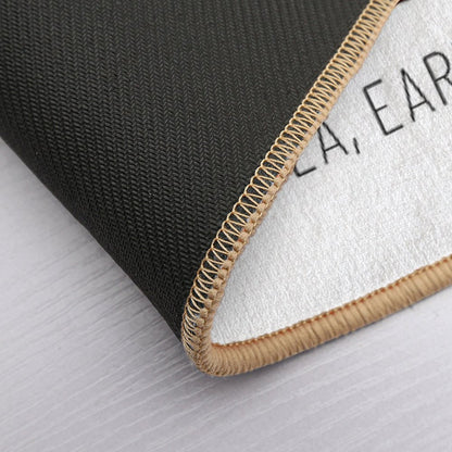 Tea, Earl Grey, Hot - Captain Picard, Star Trek TNG, (light Backgrounds)  Long-Lasting Bath Mat
