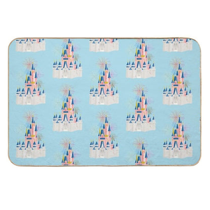 Fairytale Castle  Stain-Proof Bath Mat