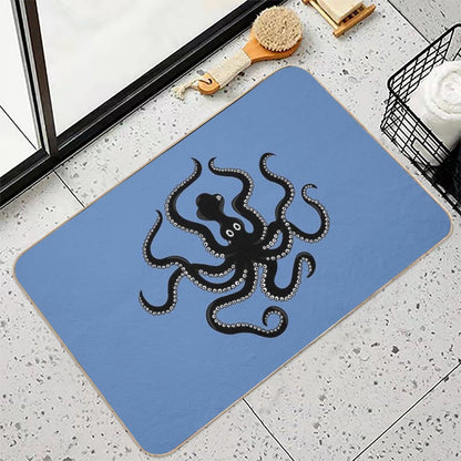 Mycenaean Octopus (3rd Version)  Pet-Safe Bath Mat