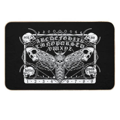 Death Moth Spirit Board  Stain-Proof Bath Mat