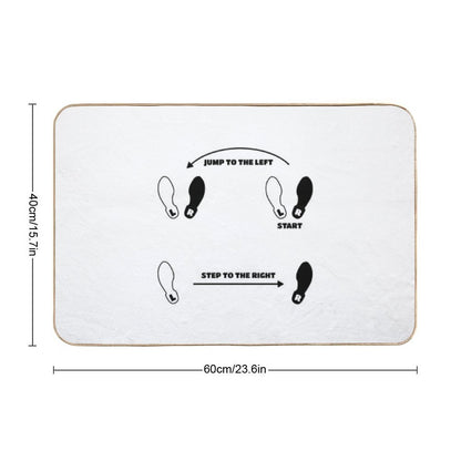 Time Warp Durable Bath Mat