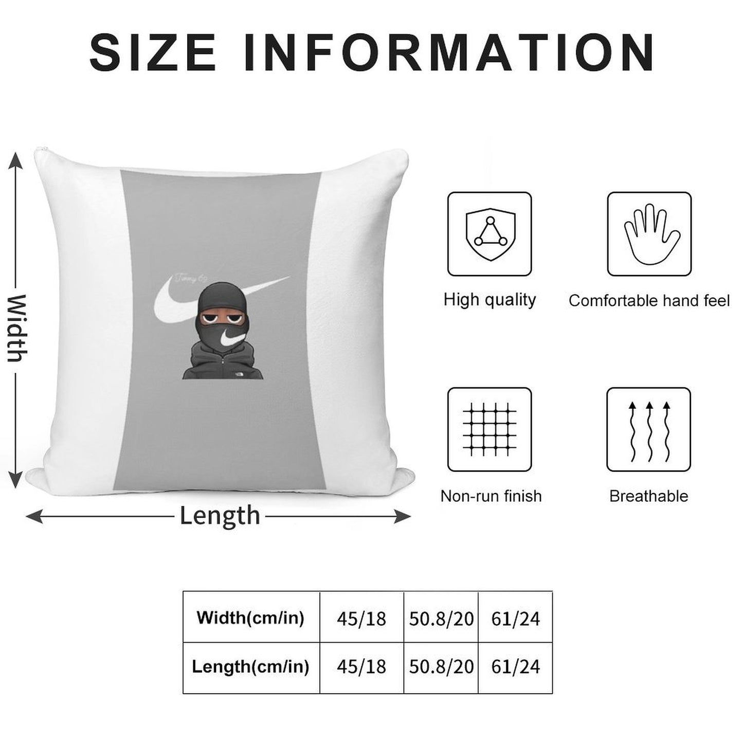 Nike Soft Gift Ready Throw Pillow