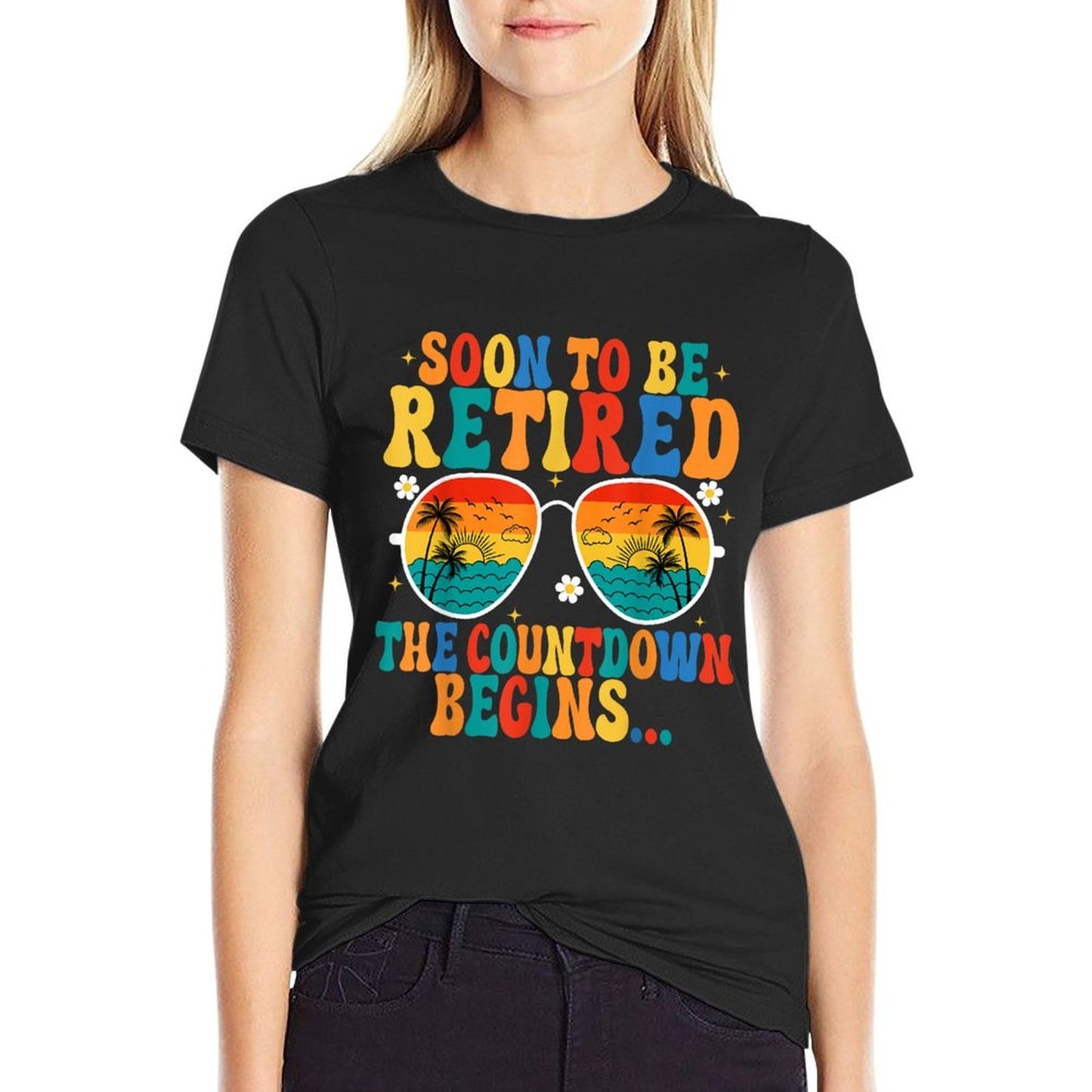 Funny Soon To Be Retired The Countdown Begins For Retirement  Lightweight T-Shirt