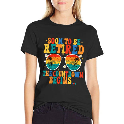 Funny Soon To Be Retired The Countdown Begins For Retirement  Lightweight T-Shirt