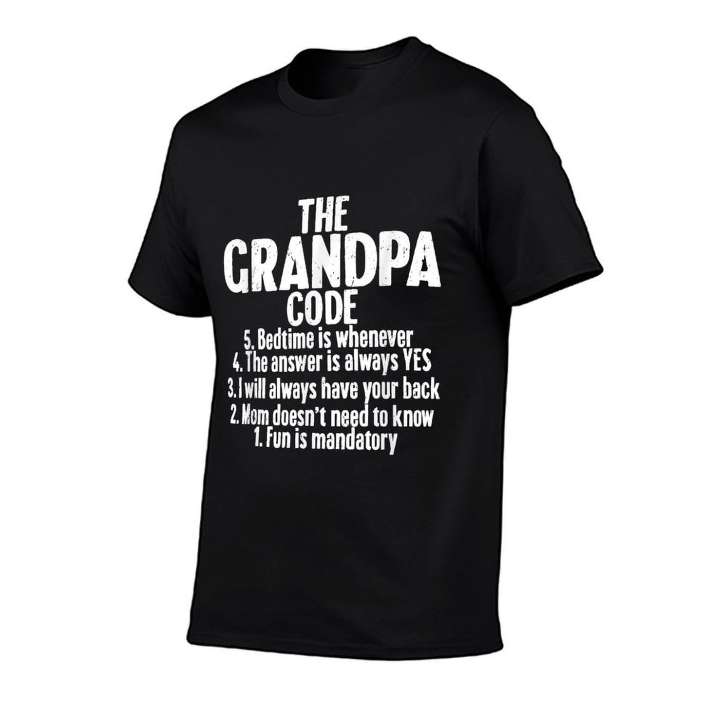 Funny Grandpa Memes For Fathers Day The Grandpa Code Cool Best Grandfather Mens Humor Joke  Lightweight T-Shirt
