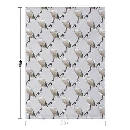 Bin Chicken Compact Throw Blanket