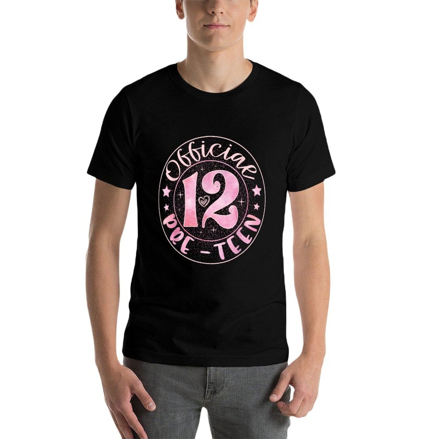 12 Official Pre-Teen 12th Birthday Girl 12 Year Old  Stretchy T-Shirt