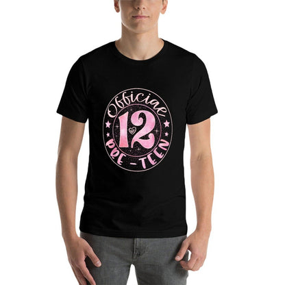12 Official Pre-Teen 12th Birthday Girl 12 Year Old  Stretchy T-Shirt