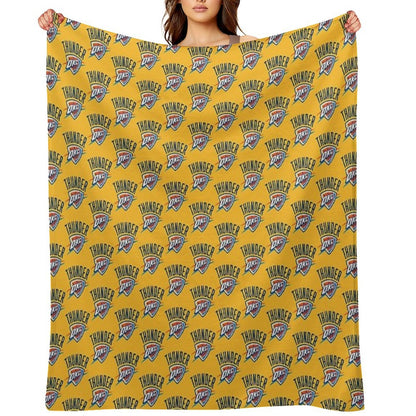 City-Thunder-icon Machine-washable Throw Blanket