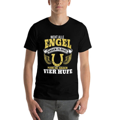 Not All Angels Have Wings Some Have Four Hooves  High-quality Stitching T-Shirt