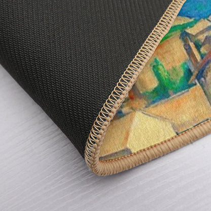 HD PAUL CEZANNE - The Bay of Marseille  Slip-Resistant Bath Mat