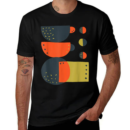Abstract  Modern Art Design - Women Men Abstract  Polyester Blend T-Shirt