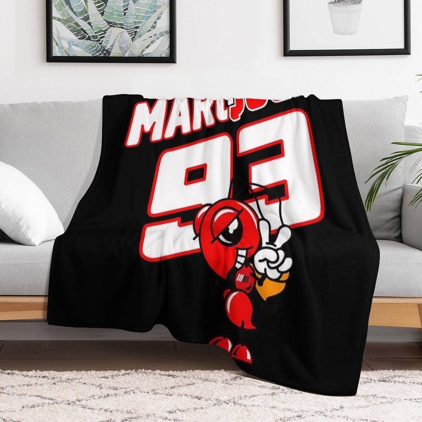Ant The Alient Comfort Throw Blanket
